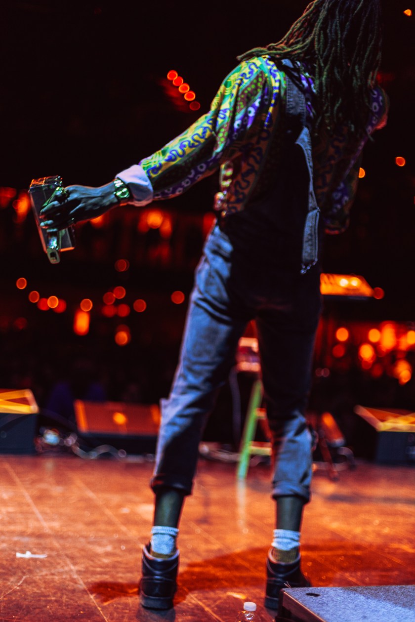 Cliff Notez performing on stage at House of Blues Boston in January of 2019.